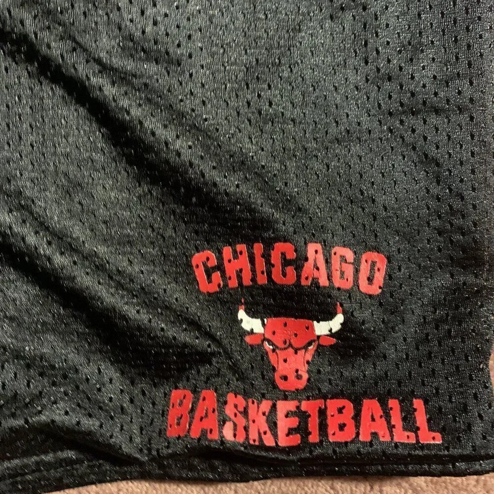 Vintage‎ NBA Adidas Chicago Bull Mesh Shorts